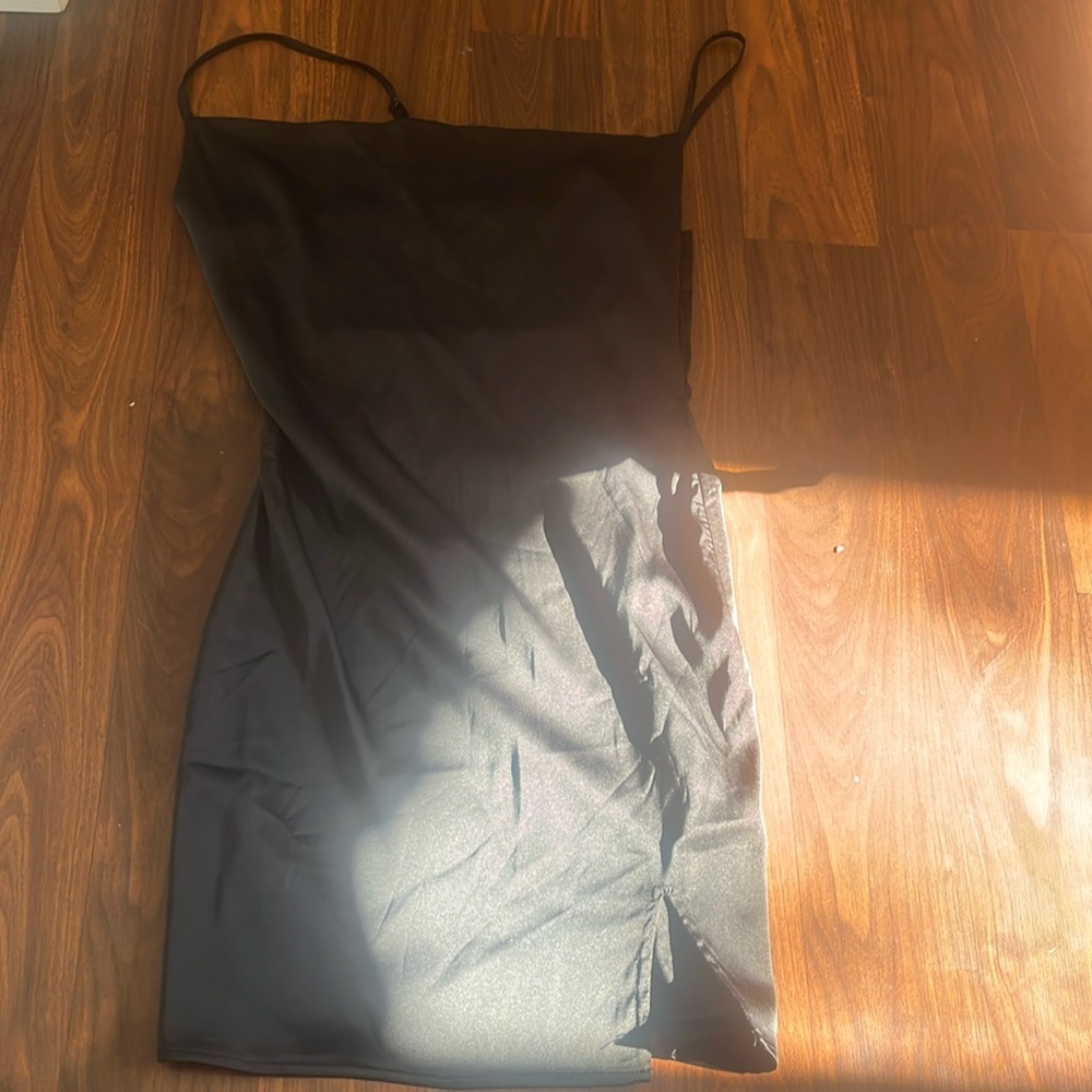 shein black dress